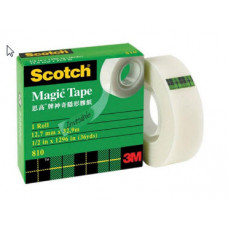 3M Scotch 隱型膠紙 1 / 2 "X 36y 810 - D60